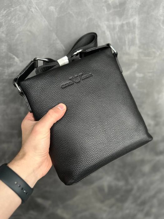 Сумка Армани кожаная мужская купить|барсетка чоловіча придбати Харків