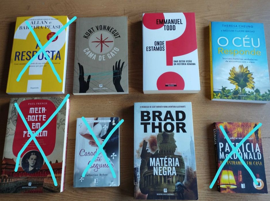 Livros NOVOS Matéria Negra, A Resposta, Onde Estamos?, O céu responde