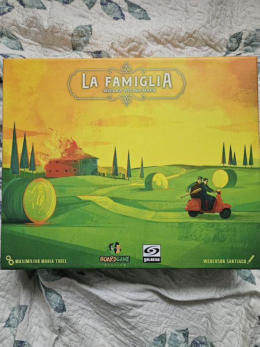 Gra planszowa La Familgia Wielka Wojna Mafii