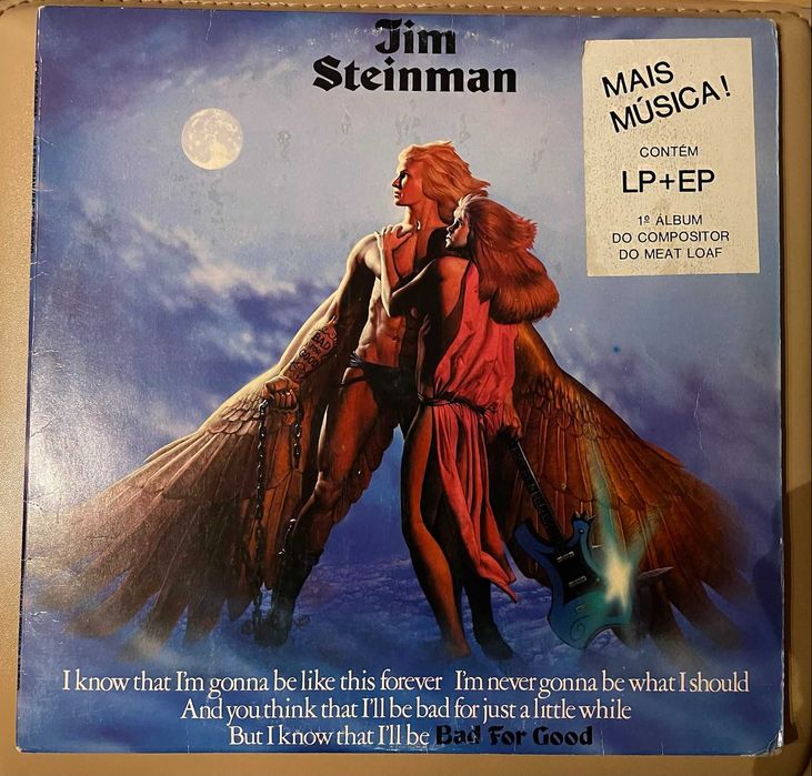 Jim Steinman (Meat Loaf) Bad for Good (álbum vinil) Vila Franca de