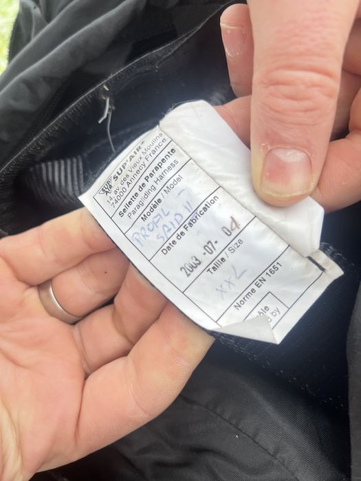 Підвіска параплан Sup Air Profil Said 2