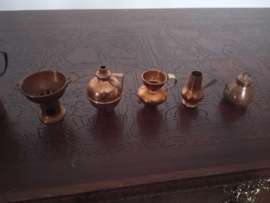 Miniaturas em cobre