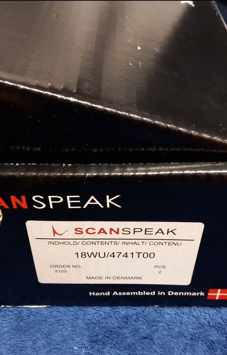 Woofers de referência mundial, Scanspeak  WU/4741T00