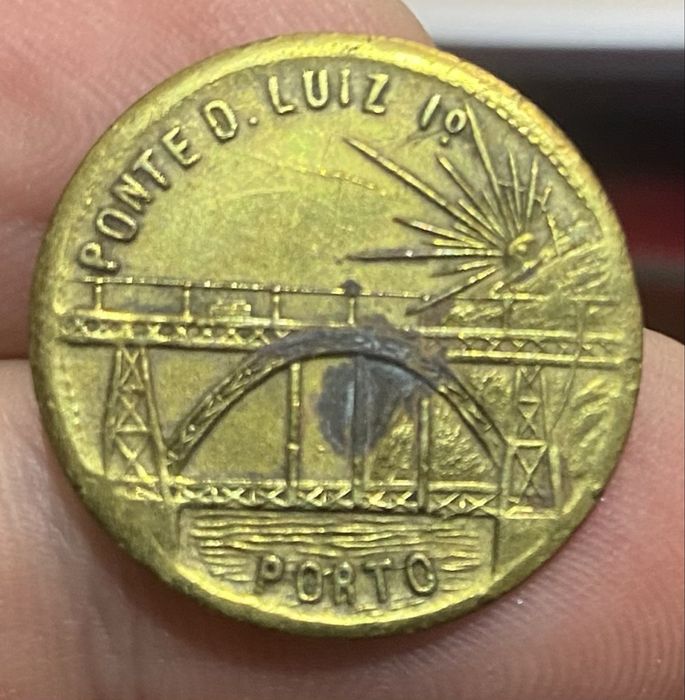 Ficha 1547 - 1/2 Centavo 1913