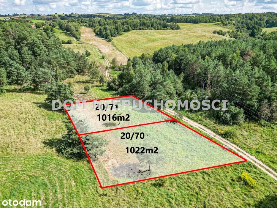 Atrakcyjne działki budowlane w Śniadowie! 1022m2