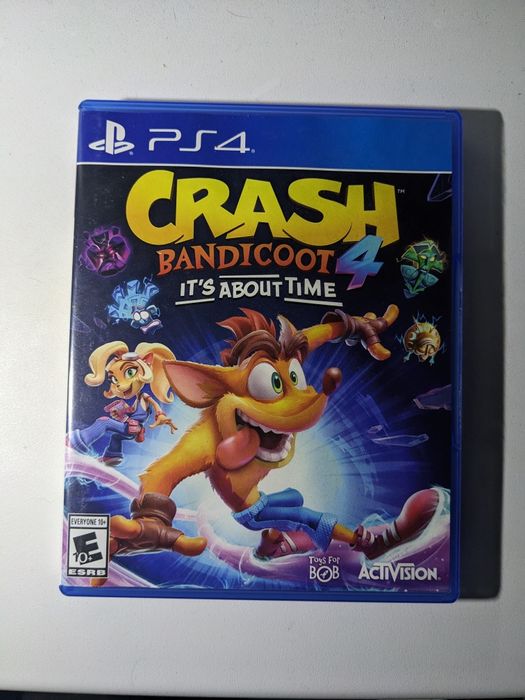 Crash Bandicoot 4 It's about time ігри игры диски на PS4 PS5