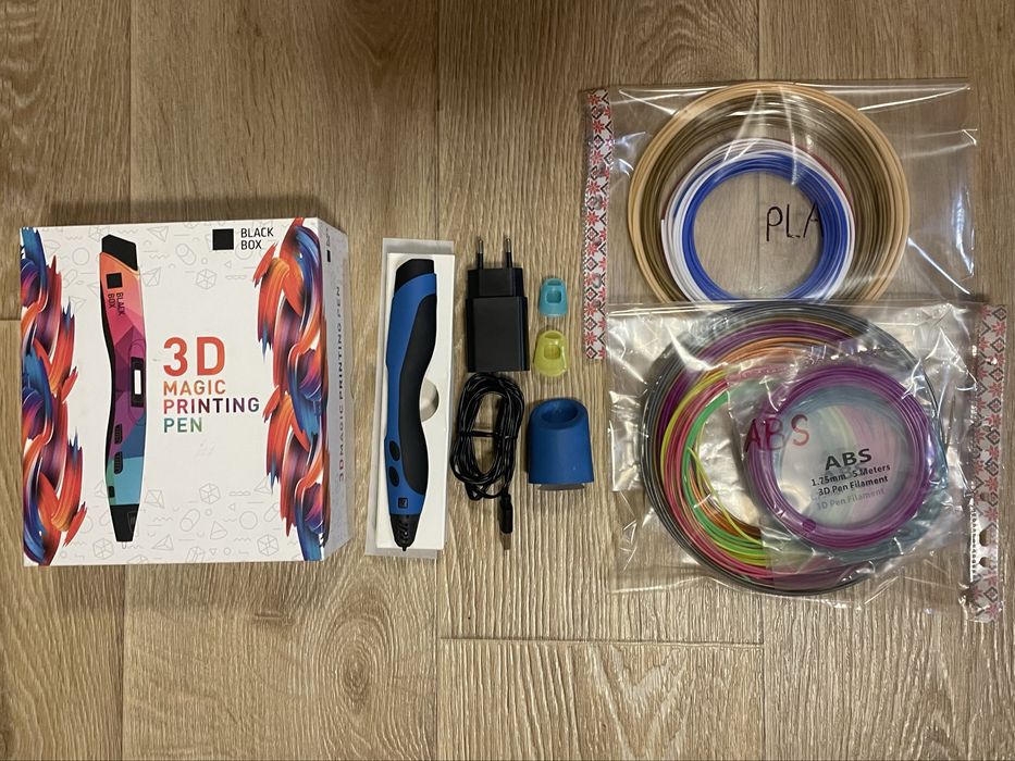 3D ручка Magic Pen МЕГАНАБІР (ABS/PLA)