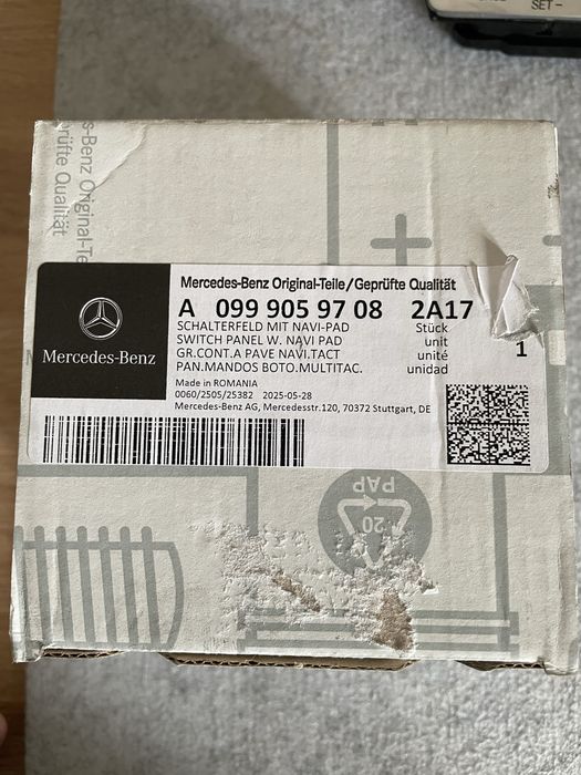 Comando Volante Direito Mercedes - Original Novo