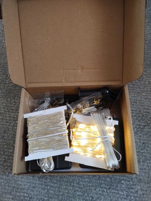 Girlanda świetlna/łańcuch świetlny 2x10m 50 LED