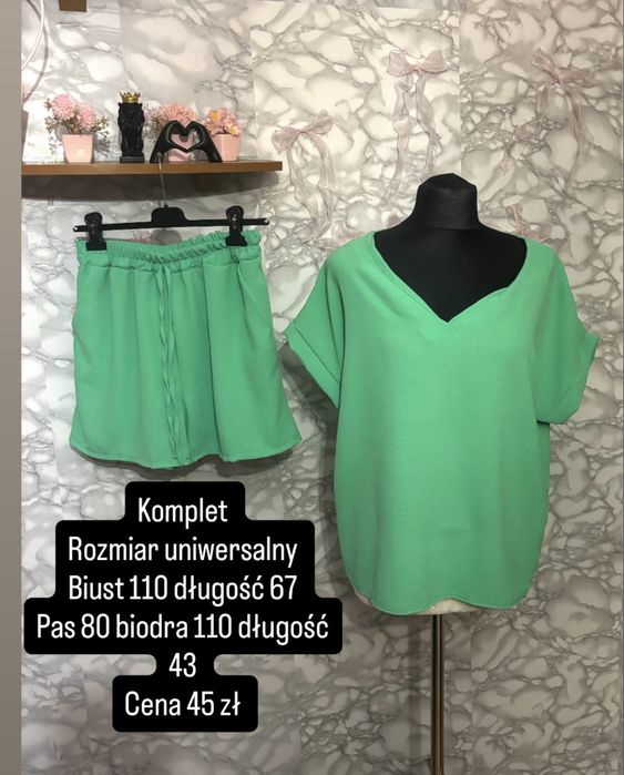 Nowy komplet damski biust 110 sportowy