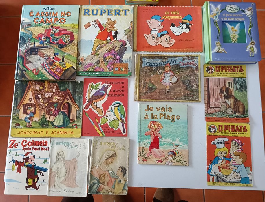 64 Livros infantis muito antigos