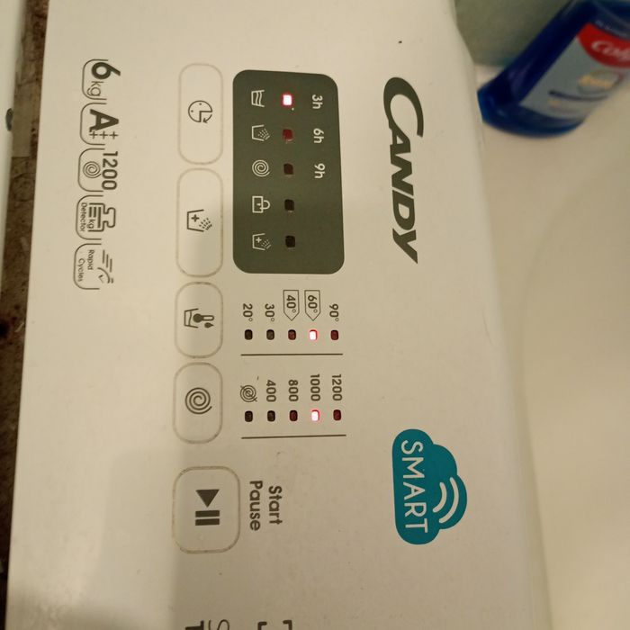 Pralka candy z systemem smart !pierze!