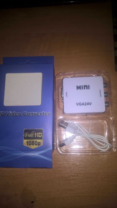 Конвектор HD Video VGA2AV Читайте описание!!!