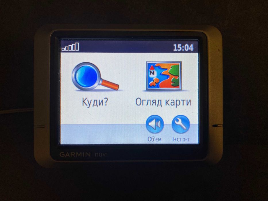 GPS-навігатор автомобільний Garmin Nuvi 200 (карта України)