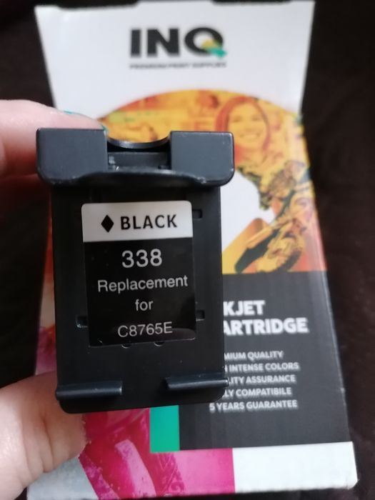 Tusz do drukarki nowy 338 black