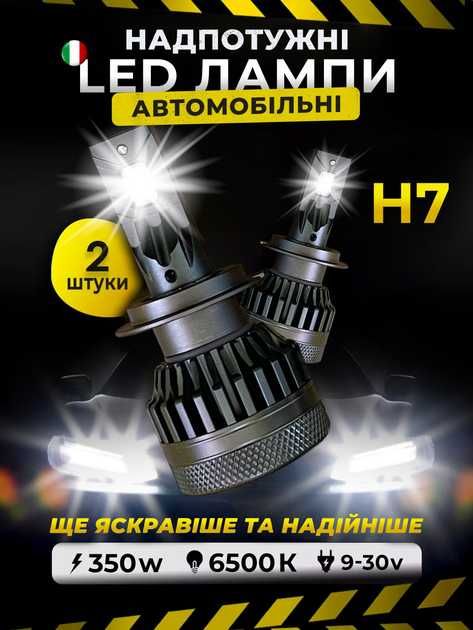 Автомобільні світлодіодні led лампи 2 шт Andowl Q-D9X1 H7