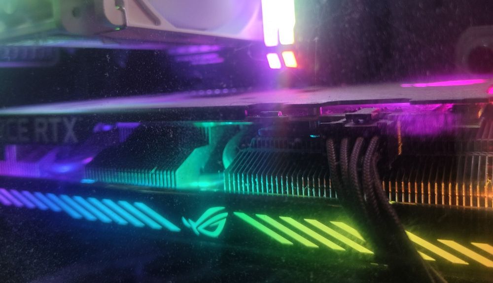 RTX 3060 12GB Asus rog strix
