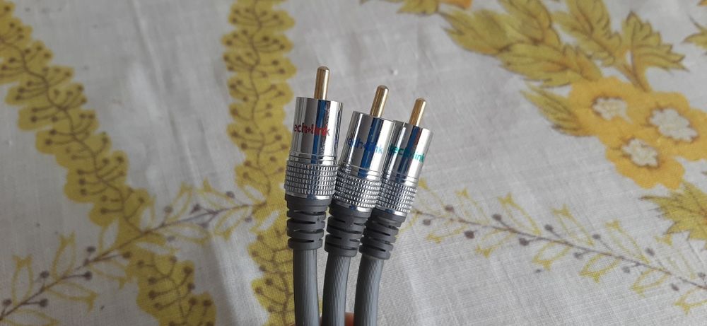 Kabel Techlink 3RCA (cinch) 5m