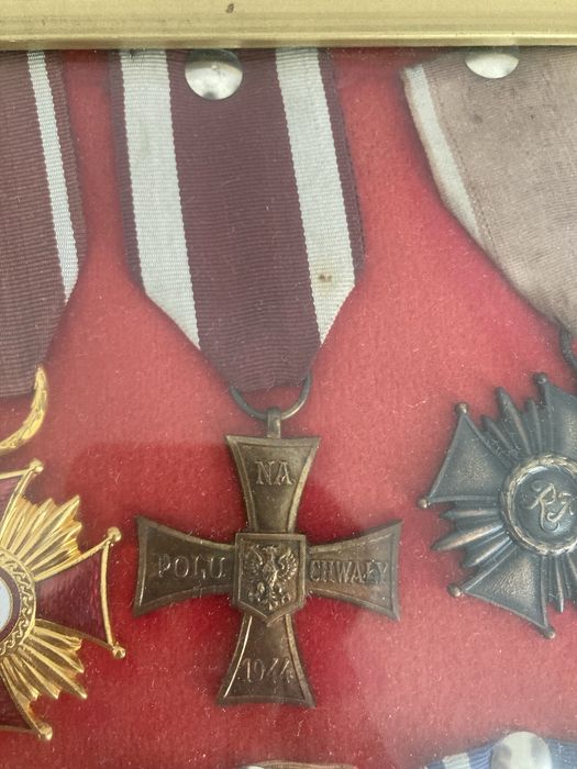 Odznaczenia Oryginalne po Panu ur. 1920