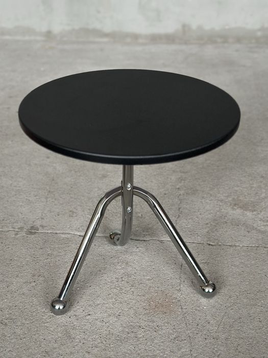 Retro stolik kawowy Bauhaus Modern Design Loft czarny Minimalizm