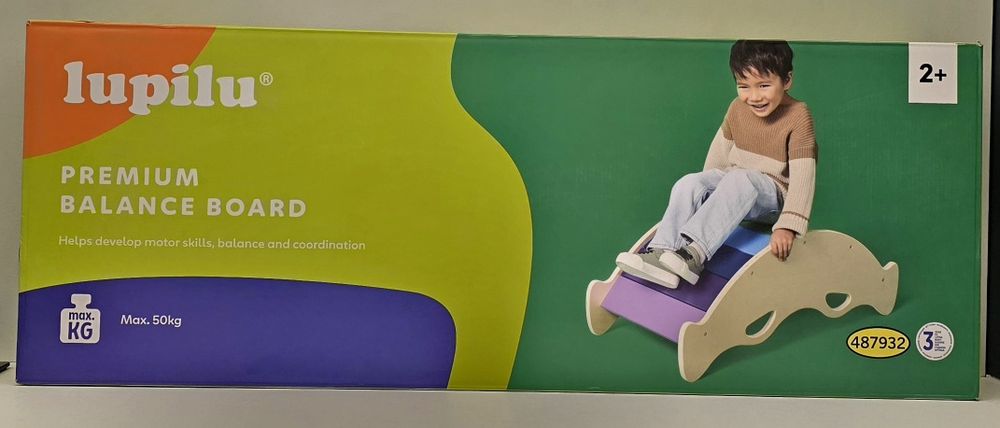Дерев'яне крісло-гойдалка ,Балансувальна дошка LupiluPREMIUM
Назва про