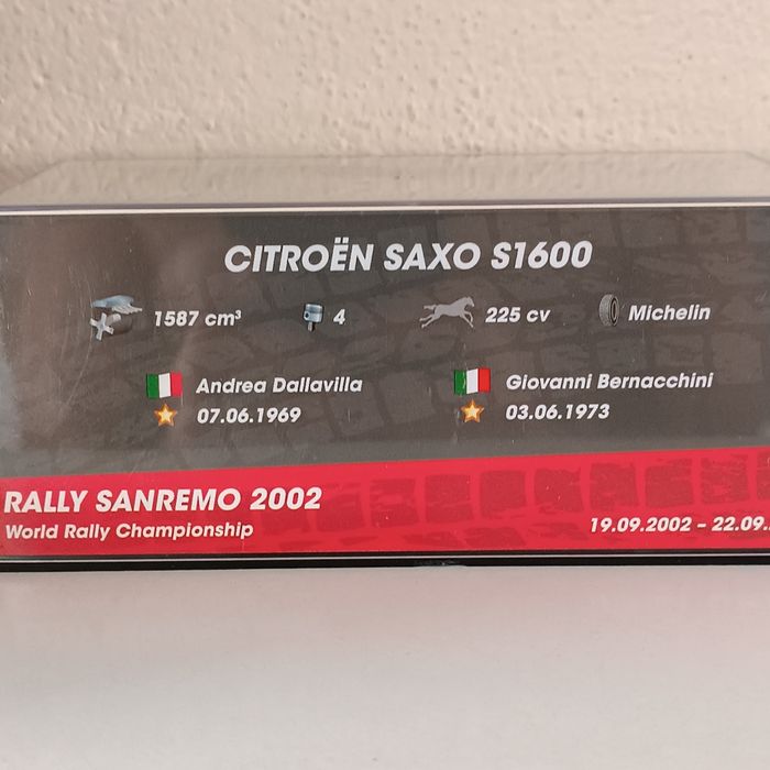 Citroen Saxo S1600 1/43