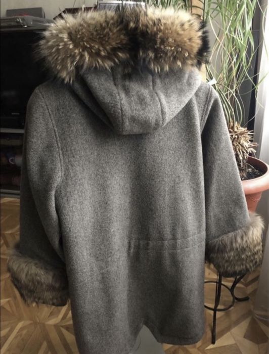 Парка на меху , шубка,  дублянка divais