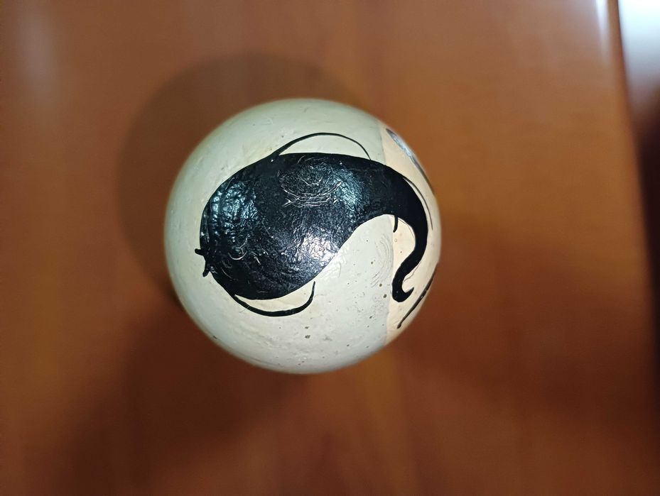 Козак з келихом пива . Дерево, ручний розпис.