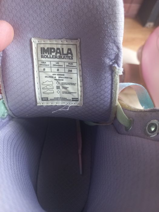 Patins Impala tamanho 36