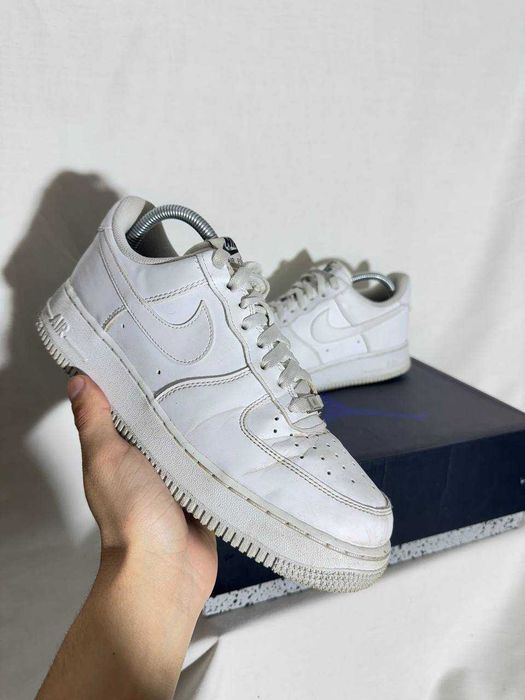 Nike Air Force 1 White Drip Drill Y2k Swag