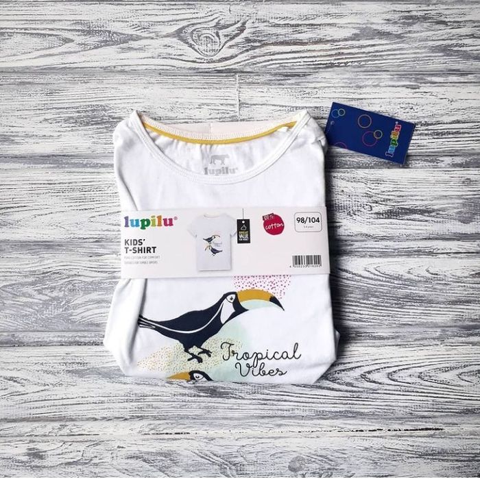 Футболка для мальчика Lupilu 98-104 см.  Новая!