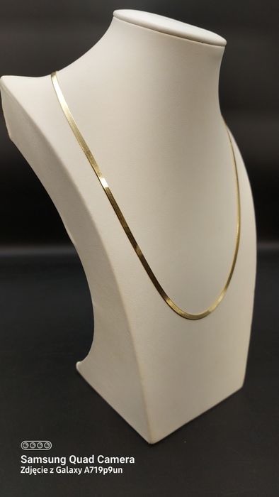 Nowy złoty łańcuszek żmijka 585 9,55 gram