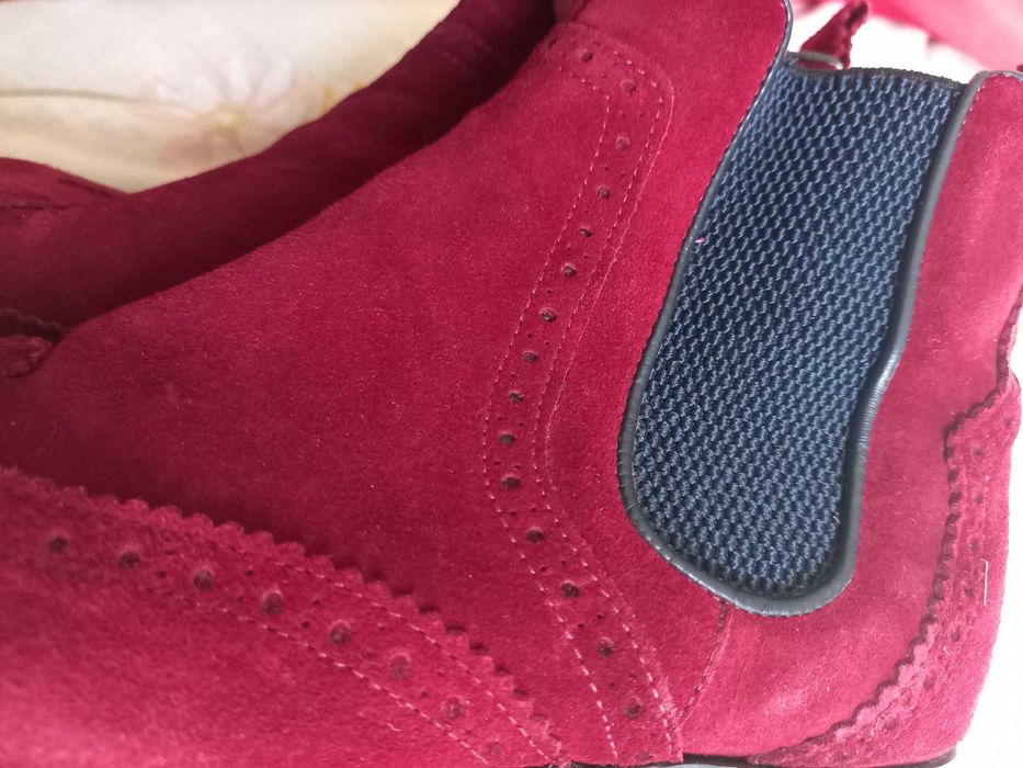 Botins bordeaux de pele - 37 - Lion Of Porches