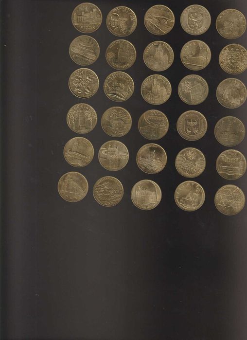 Monety kolekcjonerskie 2zł zestaw