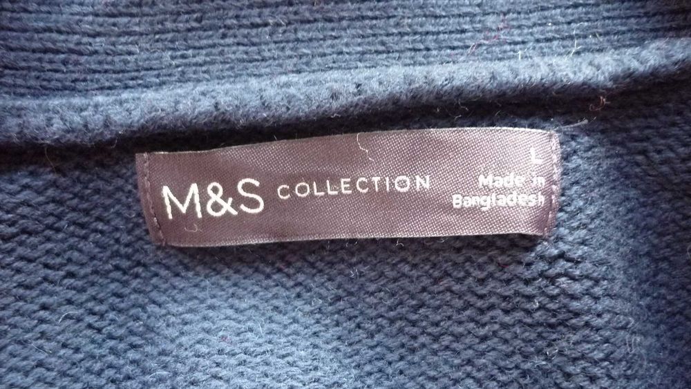 M &S- bawełniany sweter damski  r; 44/46