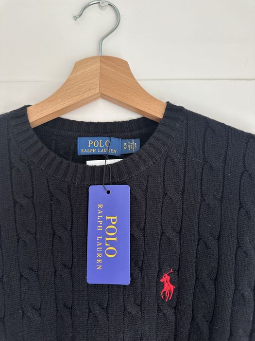 Malha preta Ralph Lauren