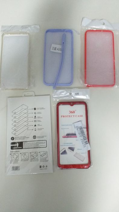 Capas NOVAS telemóvel Samsung 20 e película  - Novas