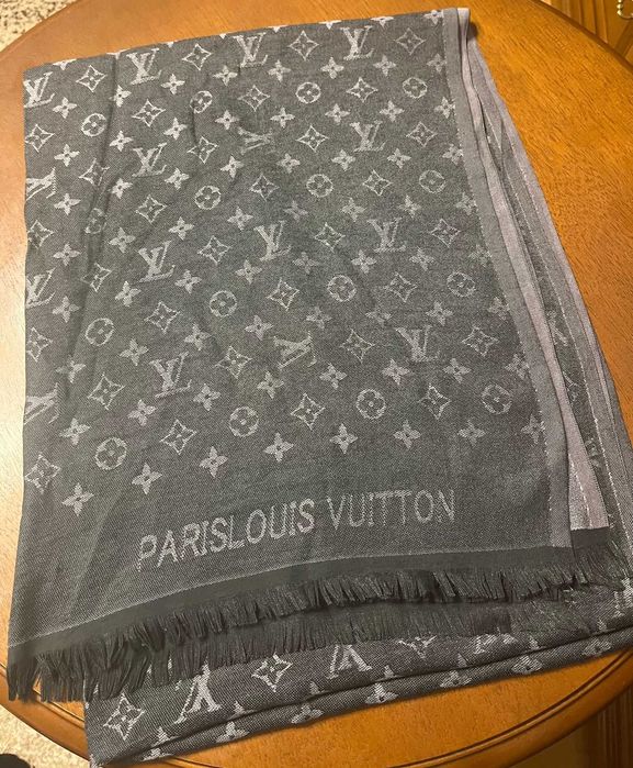 Szaliki grube chusty Louis Vuitton LV szal szalik chusta