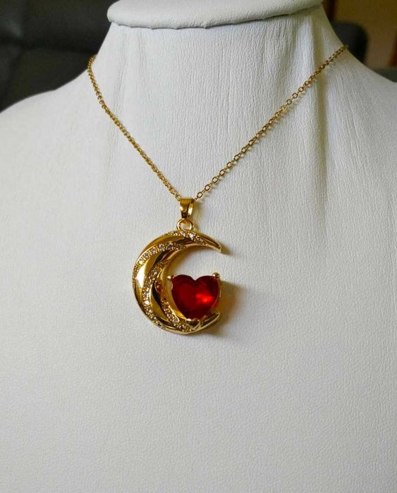 Colar Aço Dourado  NOVO   -   SALDO