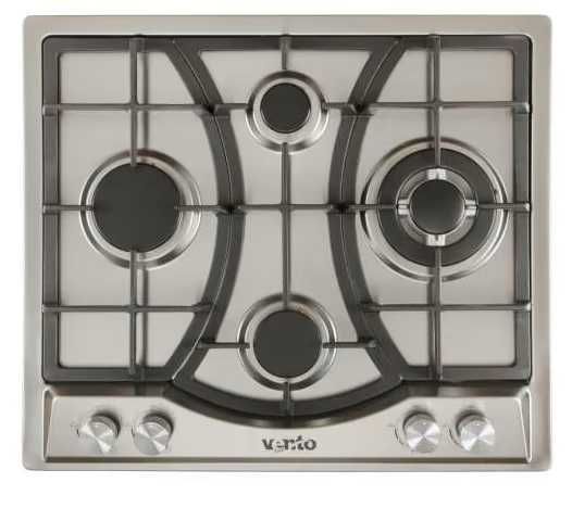 Газова варильна поверхня Ventolux HG E7 CEST 4 конфорки, чавун 1-турбо