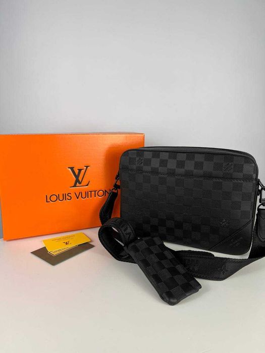 Сумка чоловіча Louis Vuitton LV сумка месенджер через плече Луї Вітон