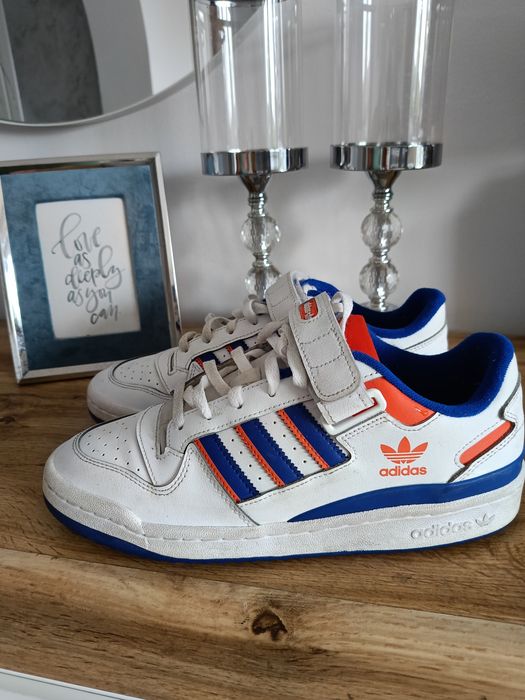 Buty adidas forum low 43 i 1/3 białe