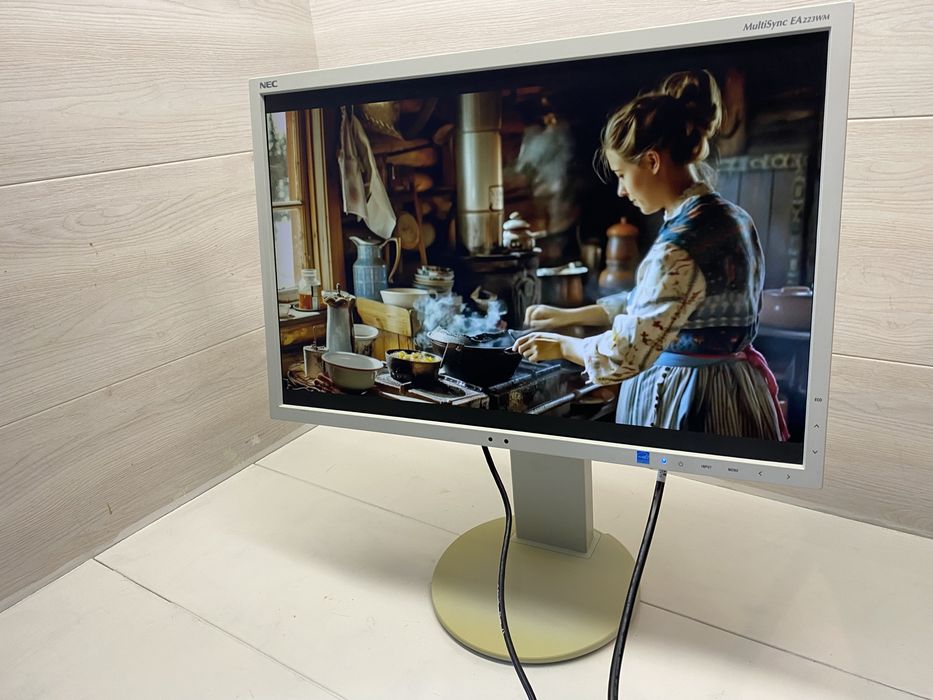 Монітор NEC MultiSync EA223WM — 22", без дефектів, протестовані, 20 шт