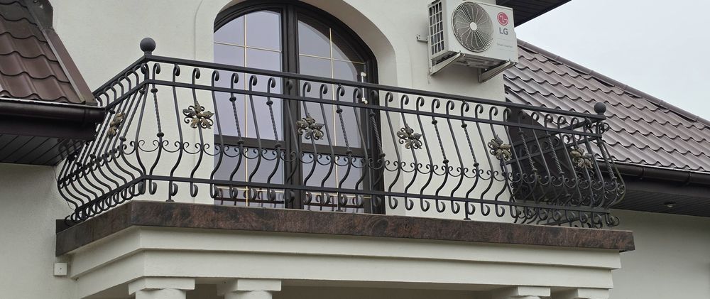 Balustrada / barierka  na balkon stalowa