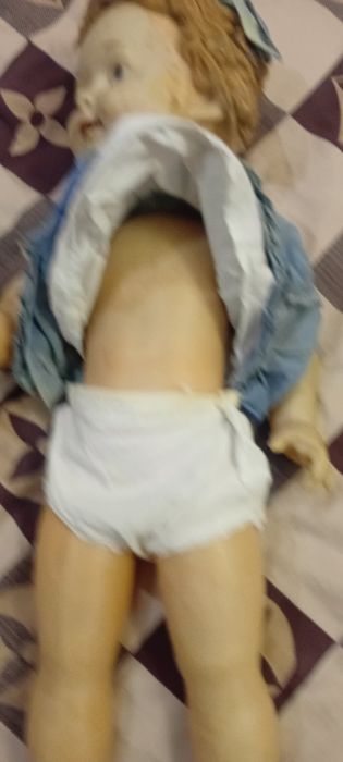 Кукла ранняя ,паричковая.СССР