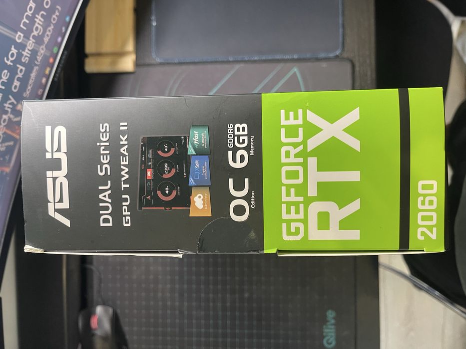 ASUS GeForce RTX 2060 6GB Dual OC – Caixa