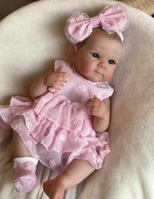 Realistyczna lalka typu Reborn cała z winylu nadaje się do kąpieli