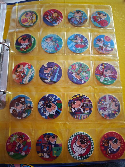 Coleção completa 100 MatuTazos Matutano + dossier original anos 90