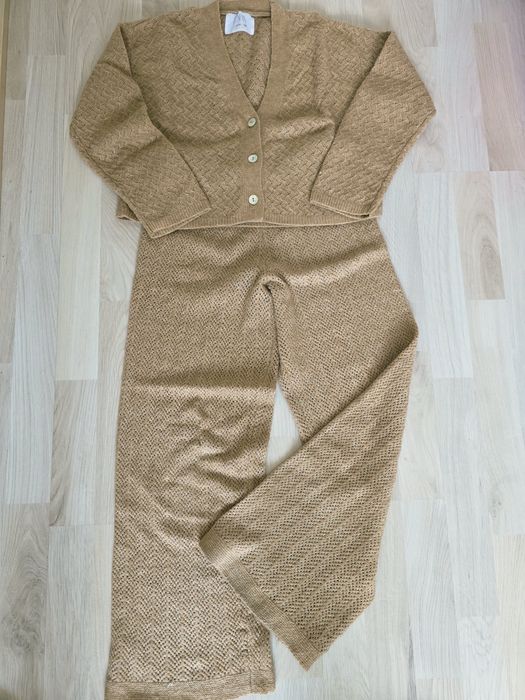 Komplet Zara 140 dzianinowy