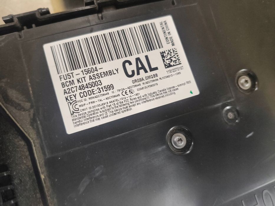 Zestaw Startowy Ecu Ford Ranger 3.2 Eb3G12A650Le